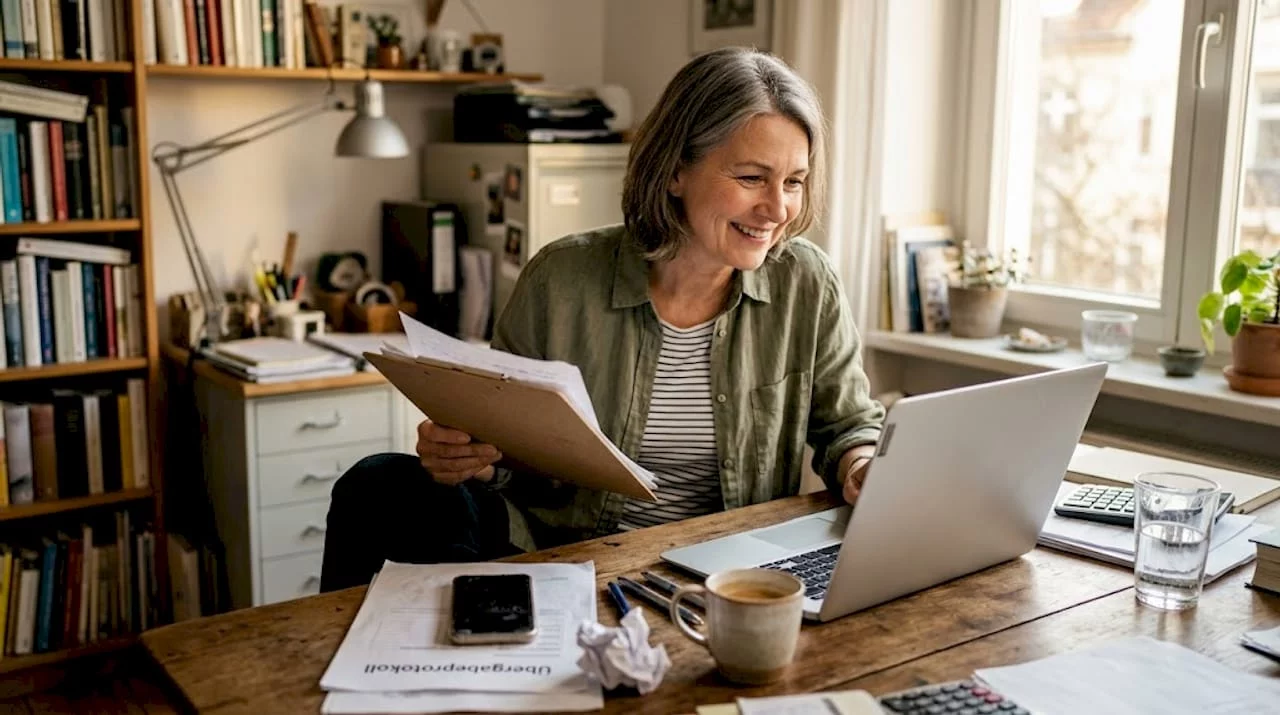 Vermieterin organisiert ihre Mietwohnungen bequem von zu Hause aus