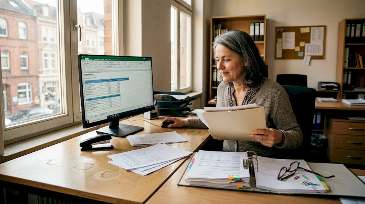 Als Hausverwalterin sorge ich dafür, dass das Datenmanagement im Büroalltag reibungslos funktioniert und alle Informationen stets aktuell und griffbereit sind.